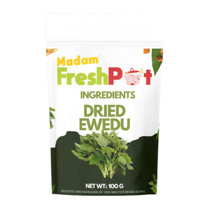 dried ewedu, madam fresh pot