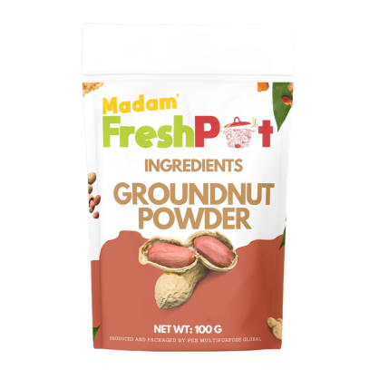 Groundnut powder, madam fresh pot